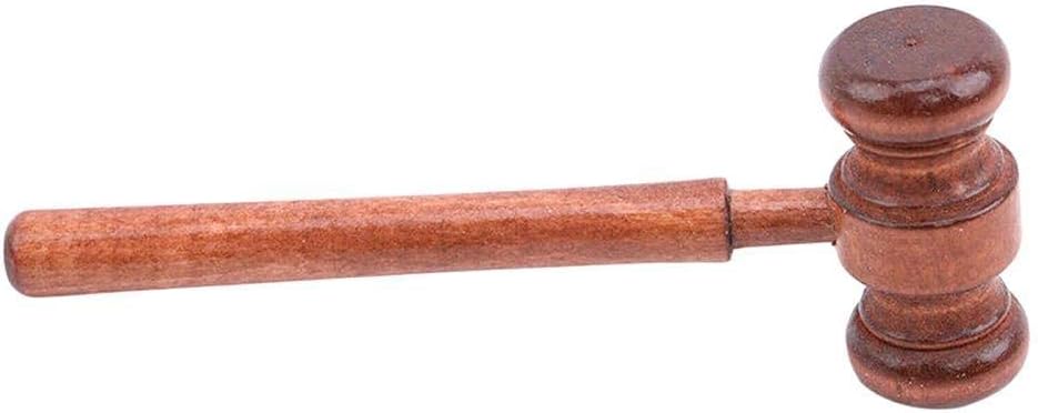 gaibian Judge Hammer,Handmade Crafted Court Wooden Hammer Lawyer Gavel Hammer for Judge Auction Sale,Baby Toy