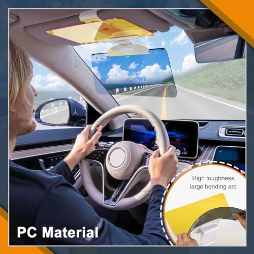 Eramong Z0103 Polarized Sun Visor Extender For Car, Upgraded Uv400 Car Sun Visor Extension, Anti-Glare Car Visor thumb #1