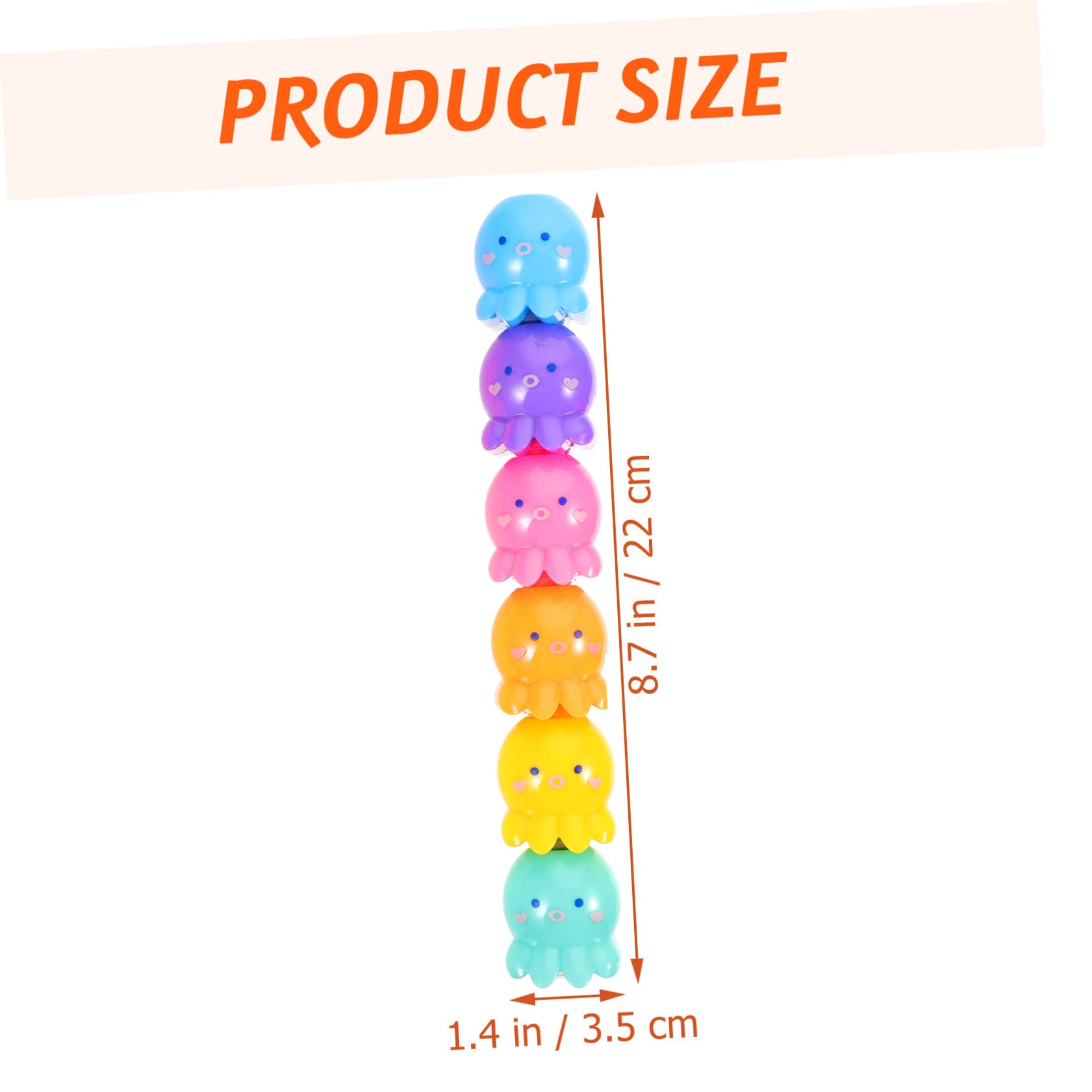 DOITOOL 125 Stück Cartoon Hochlighter Bunte Marker für Schule Büro und Diy Projekte Vielseitig Einsetzbar für Zeichnungen und Notizen für Schüler und Studenten