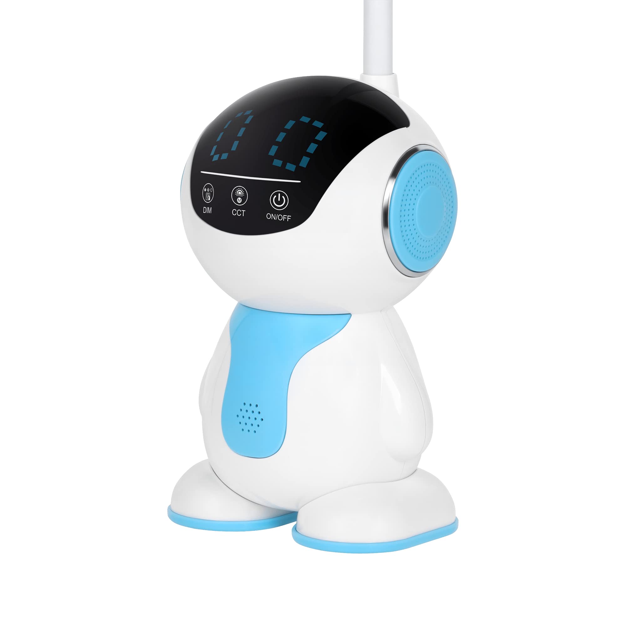Rebel Lampada da scrivania a LED, motivo: robot