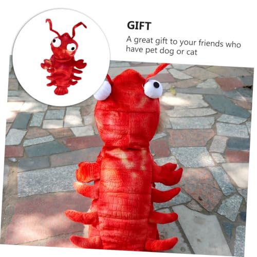 Disfraz para Perro Langosta Rojo Talla XL miniatura 5