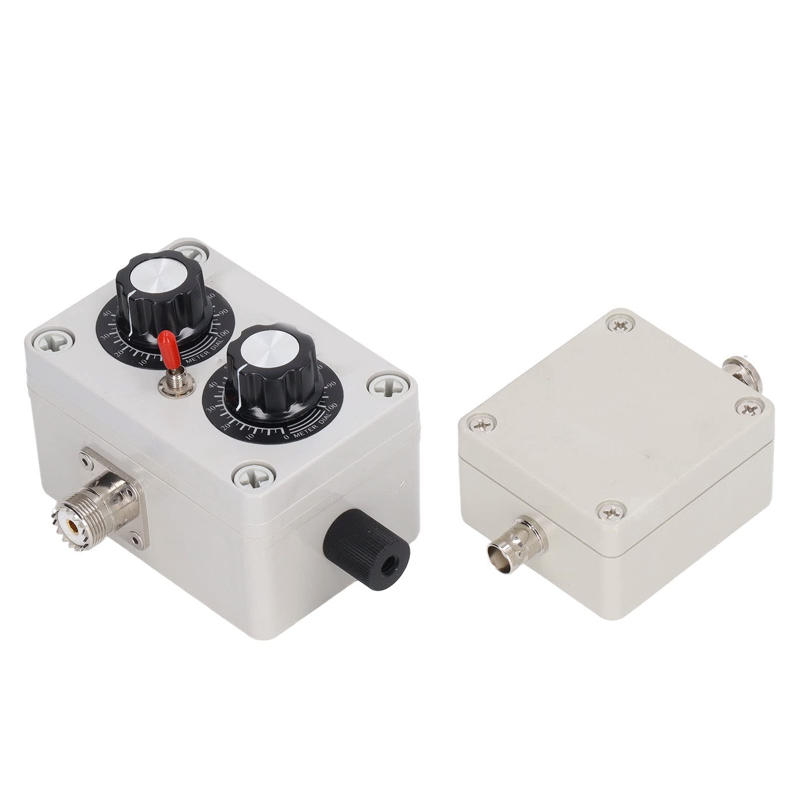 FTVOGUE Antena de Bucle Antena Receptora Ajustable de Dirección Portátil 5 a 30 MHz 76 a 108 MHz Bucle de QRP Antiinterferencias de Acero ABS para Uso en Interiores y Exteriores