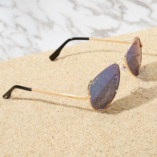 Polarized Aviator Sunglasses for Men and Women UV Protection, 58MM3