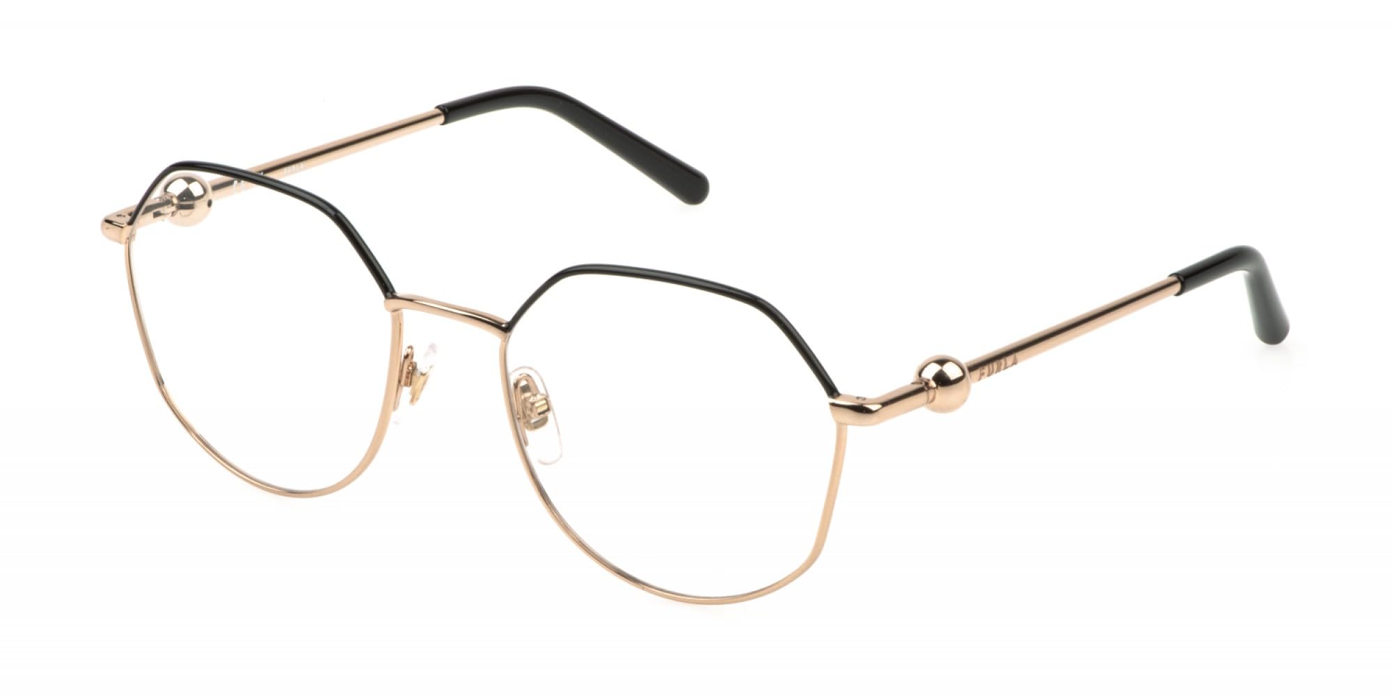 METAL OPT FRAME FURLA - MAT: Metal_C: SHINY COPPER GOLD WITH COLOURED PARTS D: 135x19 / Female Cura della persona e salute