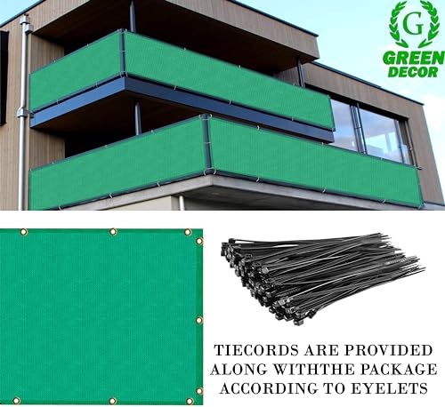 Image of HDPE Fabric Self Fold Baby Kids Safety Net Protector for Balcony & Staircase Railing Guard,Balcony Stairway Net Baby Safety Products for Indoor&Outdoor(Green Color, 1.50X7 MTR)