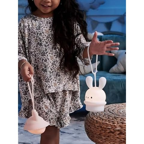 ShaArkMango Night Light with Flashlight Function & Hanging Night Light for Kids Cover