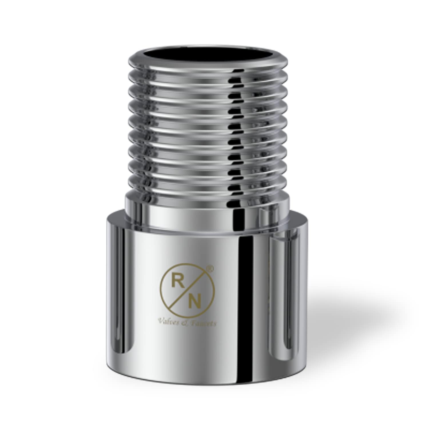 RN Full Brass Extension Nipple for Bathroom Kitchen Plumbing Hardware Tools Pipe Fittings, Nipple Extension Connector Fitting Hex Bushing Adapter (7450_1-1/2") (B0915BR53Y) Amazon Price History, Amazon Price Tracker