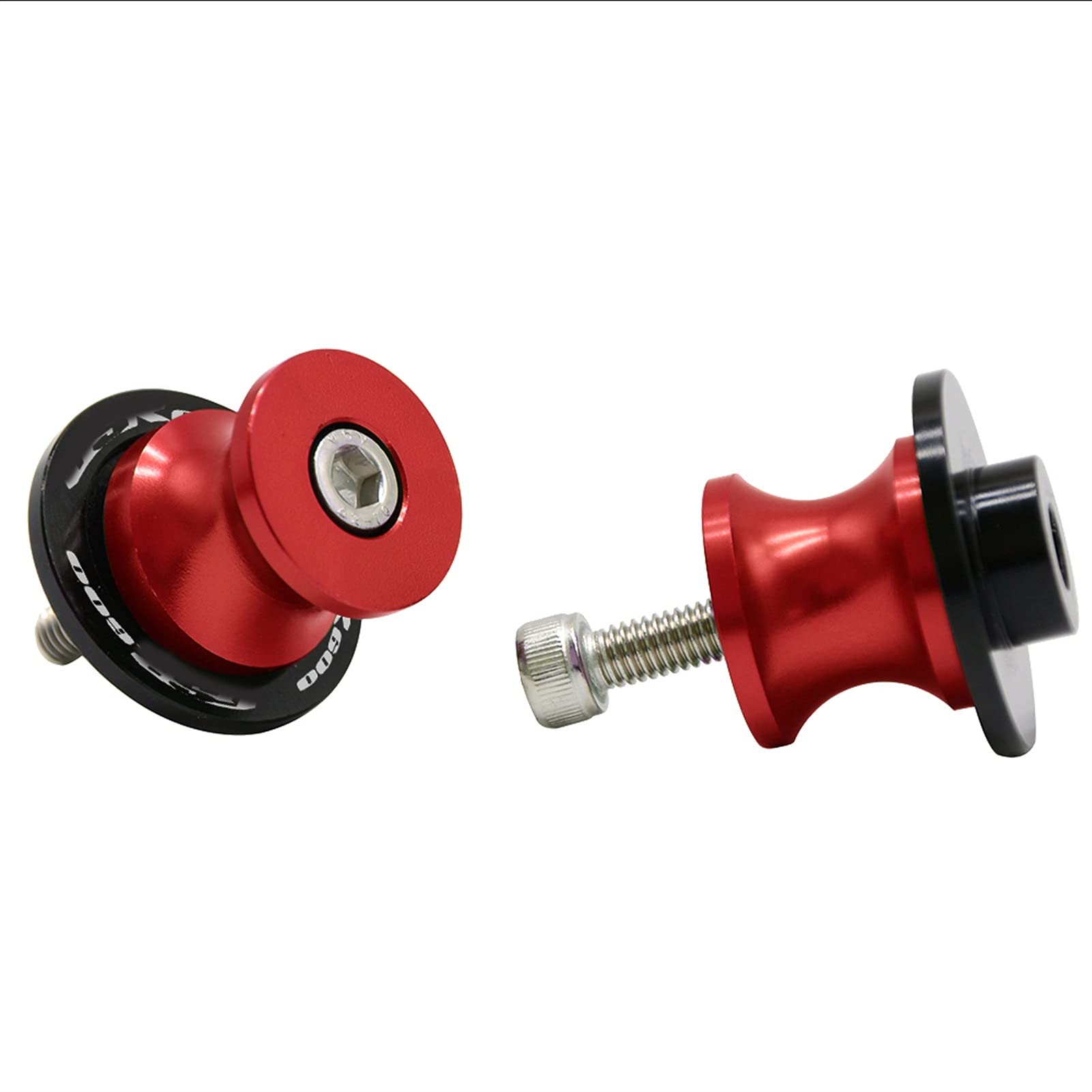 Vis support M8 CNC rouge pour lever et protéger le bras oscillant GSR600