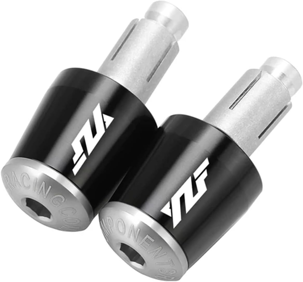 Dla YAMAHA YZF R1 R3 R6 R7 R15 R25 R125 600R YZF-R1 YZFR6 YZFR3 Kierownica Motocykla Chwyty Ręczne Uchwyt Koniec (Kolor : POMARAŃCZOWY, Rozmiar : 1)