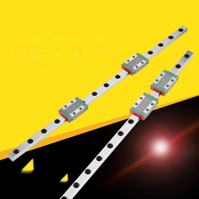 300mm Length Linear Guide Rail 9mm Width Linear Motion Rail with 2pcs MGN9B Block Carriage Slide MGN9B