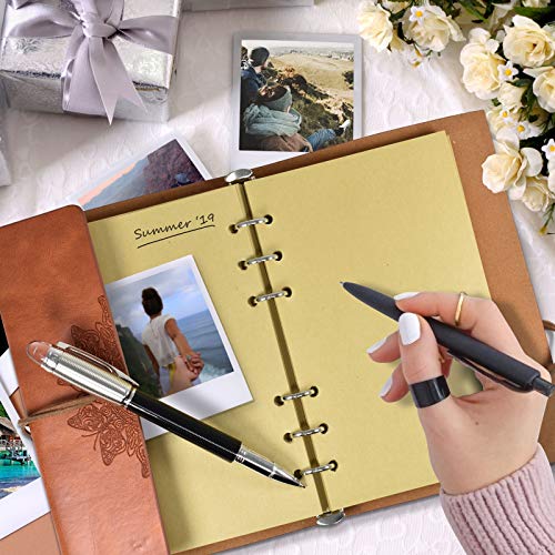 Anniversary Gifts For Her- INCLUDES: Sterling Silver Necklace, Leather Journal, Rose Petals, Romantic Candles & Bamboo Love Card - Thumbnail 6