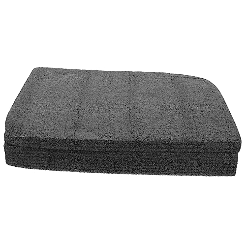 LALAFINA 2pcs High Density Foam Inserts for Toolbox Packing Foam Cubes for Storage Box for Cases