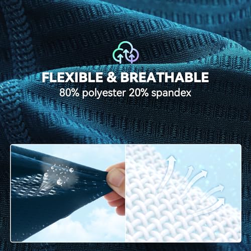 Baleaf BALEAFBFC003AMAB06A0407 Men'S Cycling Shorts Padded Bike Underwear Mesh 4D Gel Padding Mountain Biking Bicycle Liner Breathable Blue Xxl thumb #2