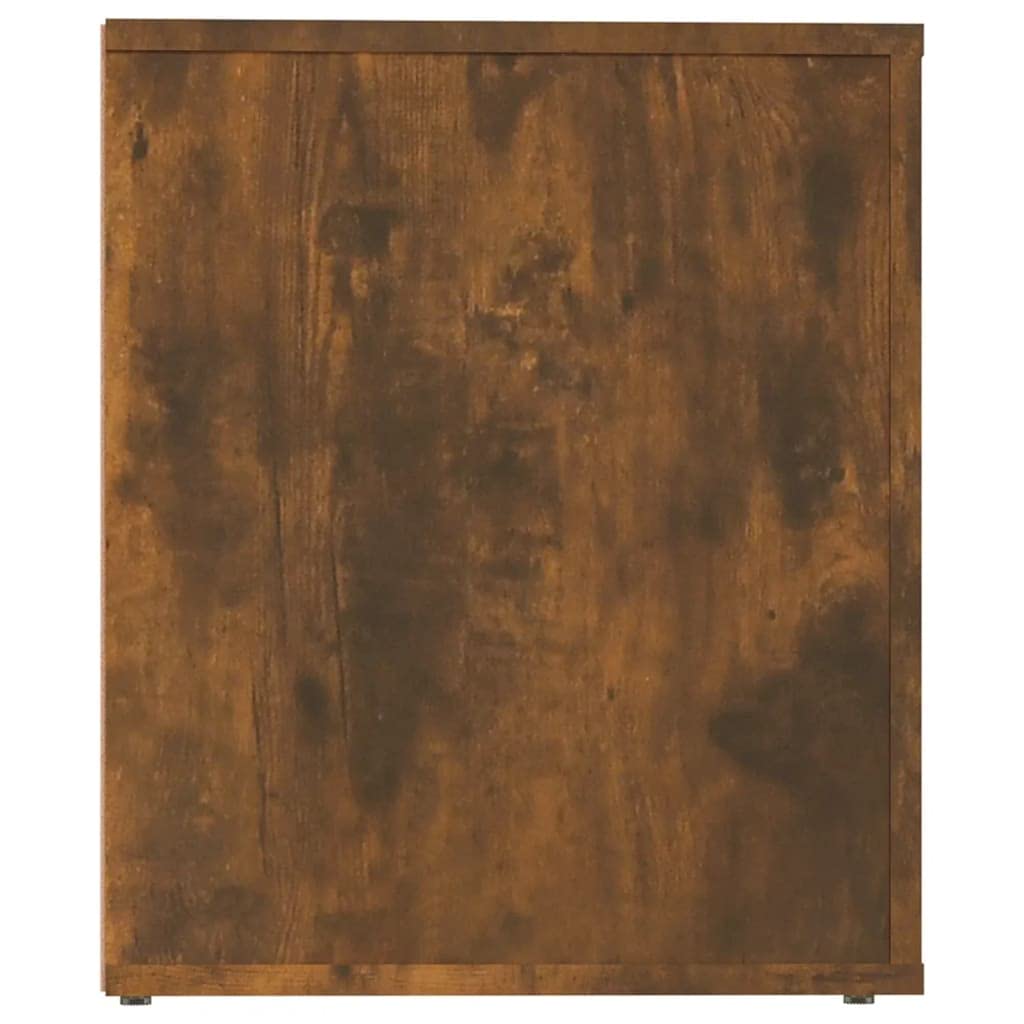 Juego de 2 mesitas de noche en roble ahumado, 50 x 39 x 47 cm, mesitas de noche de madera con espacio para el dormitorio, mesas auxiliares para camas con somier y camas tapizadas