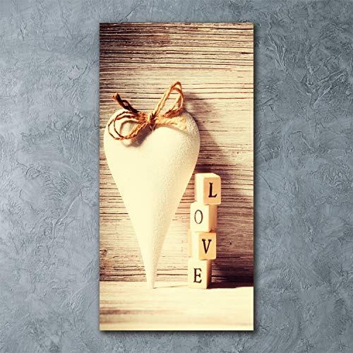 Impression sur verre acrylique Tulup - Solution déco grand format beige 60x120 - 3