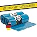 Produktbild Müllsäcke 120L Blau - Extrem Reißfest - Abfallsäcke - Abfall Beutel XXL - Typ 100 Extra - Müllbeutel 120 L - 70 µ - 700x1100 mm - LDPE - Großer Müllsack - 120 Liter
