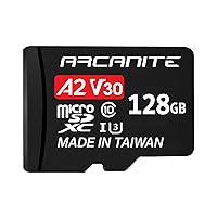 ARCANITE, 128 GB Micro SDXC scheda di memoria con adattatore