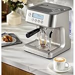 CASABREWS Ultra Espresso Machine with LCD Display, Powerful Milk Frother and Customizable Brewing Temperature, Provides Barista-Level Lattes and Cappuccinos - Image 2