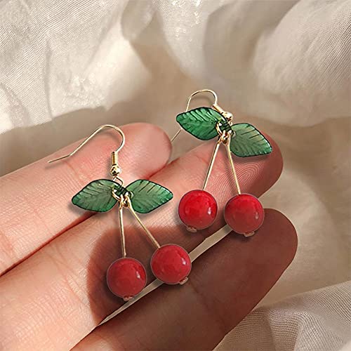 Gold Plated Sweety Fruit Charm Women Girls Dangle Earring3