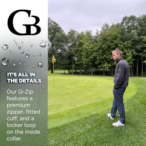 All-Weather Layering Quarter Zip Men's Sweaters for Golf4