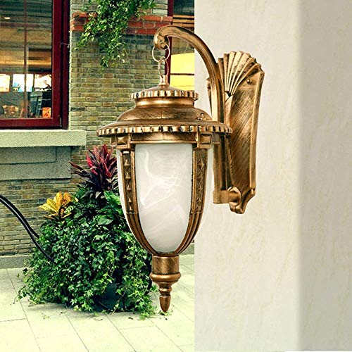 Applique extérieure imperméable contre la rouille pour mur de terrasse