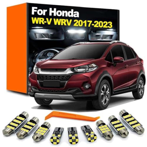 �z���_WR-V WRV 2017 2018 2019 2020 2021 2022 2023�pLED�����h�[���Ǐ����L�b�g8�Z�b�g�A�g�����N�����v�A�N�Z�T���[