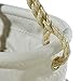 Klein Tools 5152S Canvas Bucket, Oval Tool Bucket Organizer with Sisal-Rope Hanging Handle, 26 Interior Pockets and 15 Exterior Pockets