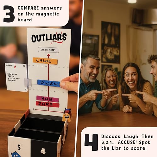 Juego de Mesa Outliars Confident Games miniatura 3