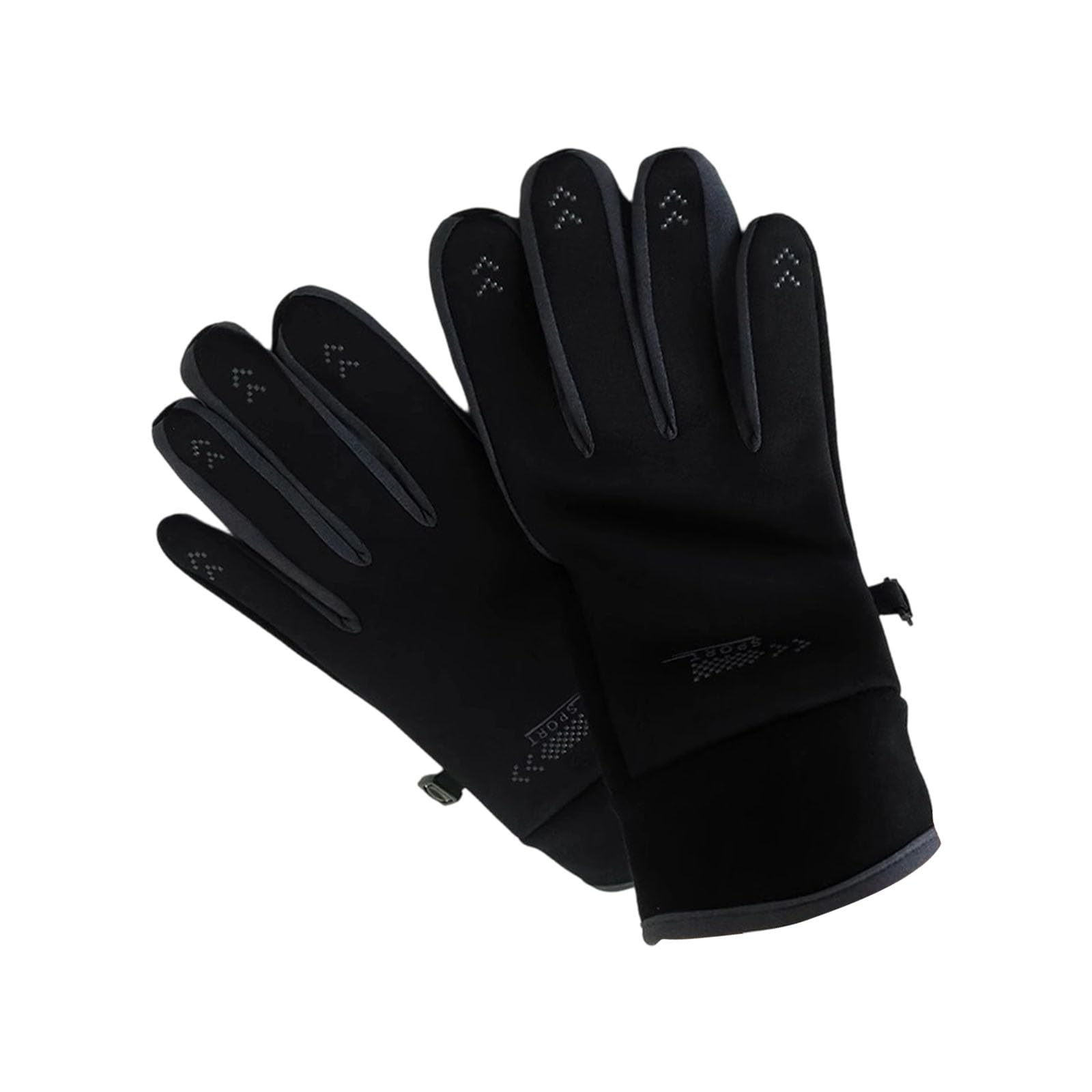 YUXITA Unisex Waterproof Touchable Screen Gloves For Skiing Cycling With AntiSlip Grip All Weather Outdoor