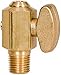 Parker DCR601-4 Drain Cock Shutoff 1/4 NPTF Male Brass
