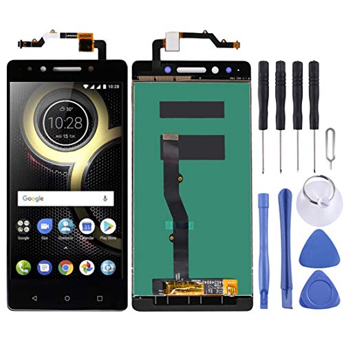 Système de numérisation complet noir et écran LCD réactif pour mobile Lenovo K8 Note XT1902-3