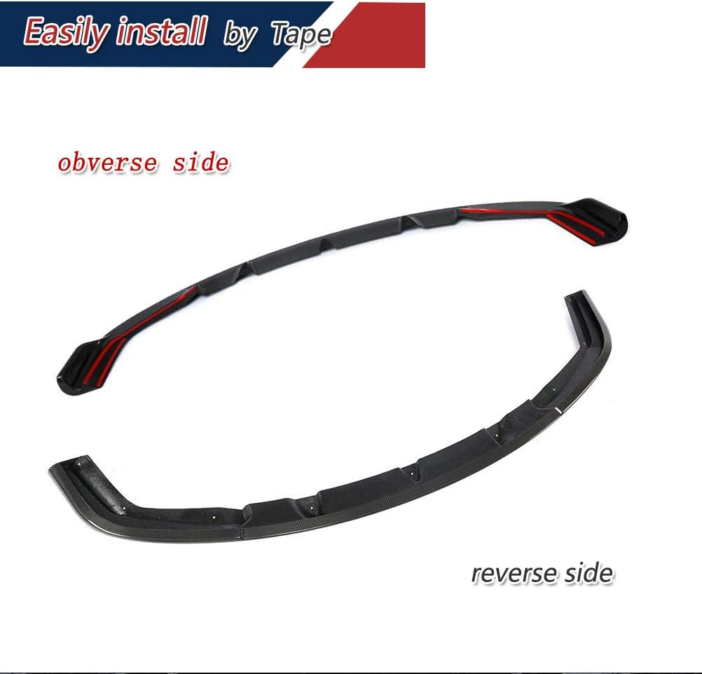 Carbon Fiber Bumper Lip fits for BMW 2 Series F87 M2 Competition Coupe 2018-2020 Front Under Spoiler Air Dam Front Lip Spoiler Factory Outlet