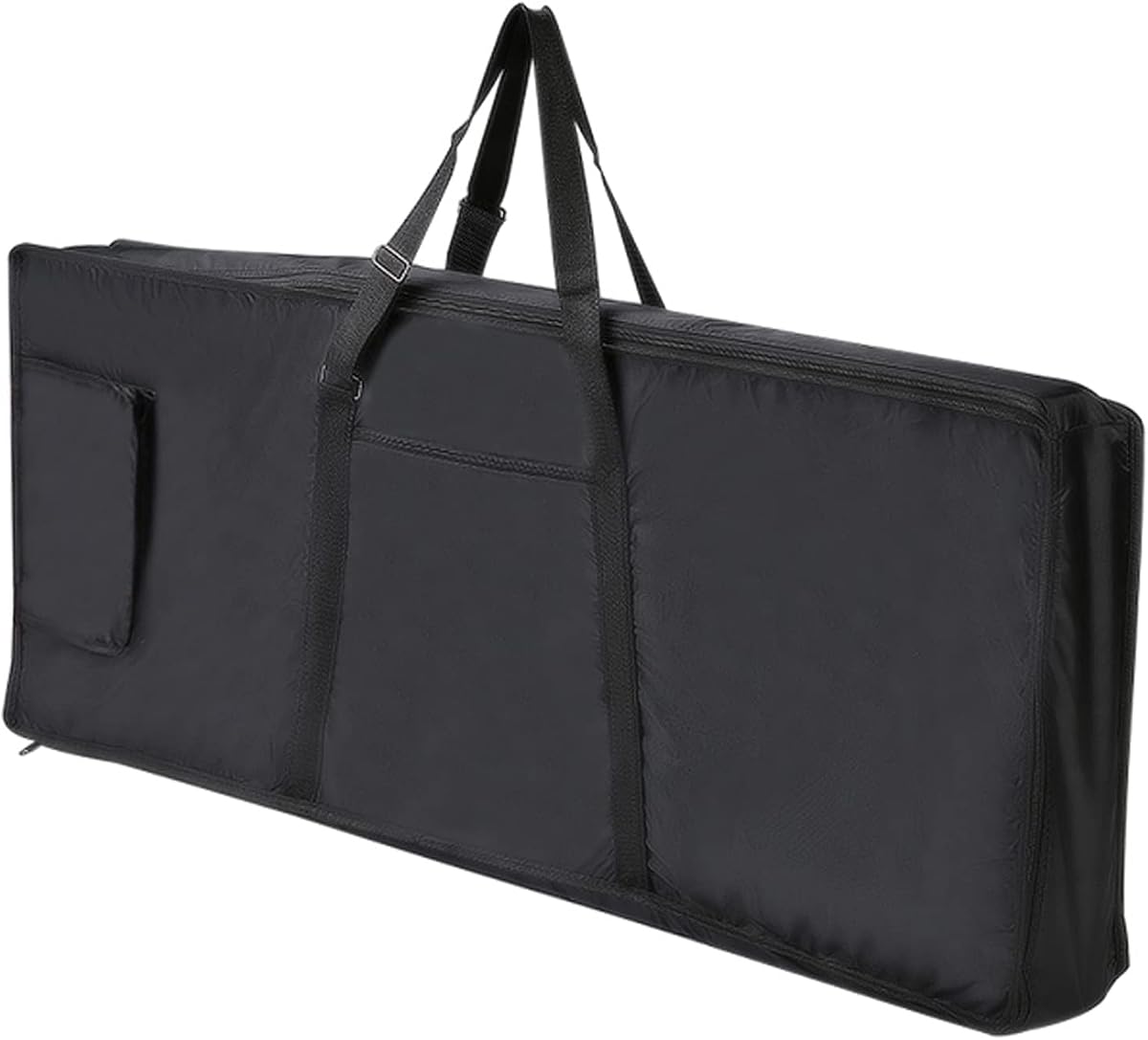 39" 61-Note Keyboard Gig Bag Electric Piano Case Padded with 6mm Cotton,Adjustable Shoulder Travel Strap and Storage Pocket - Black for 61 Key Electric Piano, 39'' x 16" x 6''