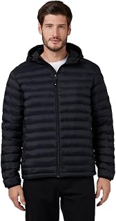 Heat Men's Lightweight Poly-Fill Packable Jacket | Zippered Pockets | Layering | Water Repellent