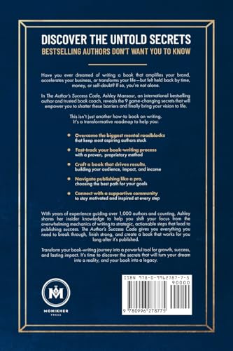 The Author's Success Code: 9 Secrets to Write and Publish a Book That Will Change Your Life - Image 2