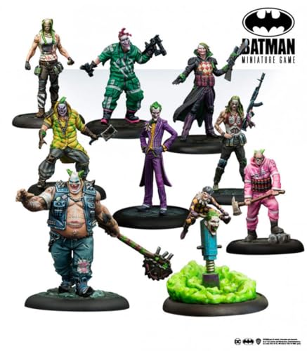 Batman Miniature Game The Joker Clowns Party pour renouveler vos tactiques de jeu de table