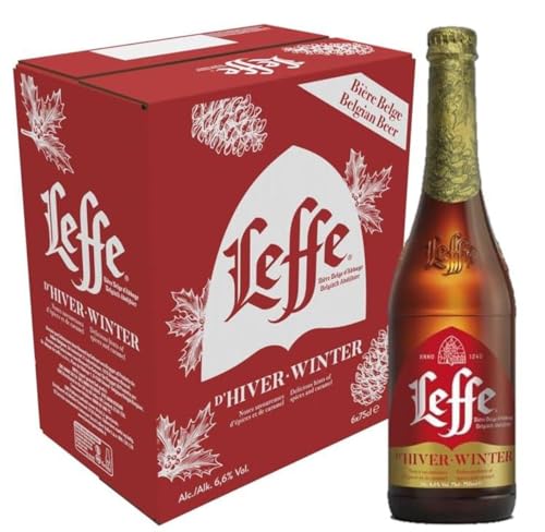 Leffe Winter, Birra Bottiglia - Pacco da 6x75cl