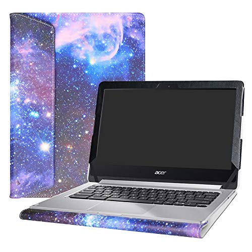 Alapmk Protective Case Cover for 13.3" Acer Chromebook R13 R 13 CB5-312T/Acer Spin 5 13 SP513-52N SP513-53N Series Laptop[Warning:Not fit Acer Spin 5 13 SP513-51 SP513-51N],Galaxy
