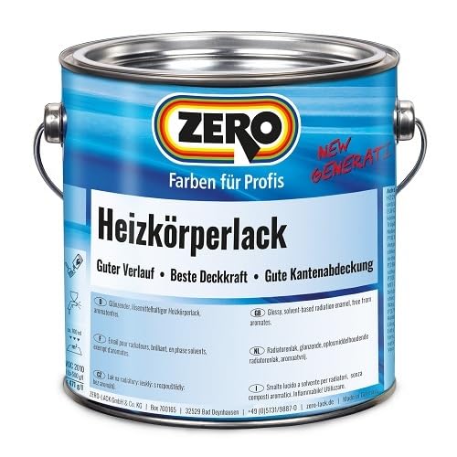 Heizkörperlack 750 ml Zero Lack Weiß