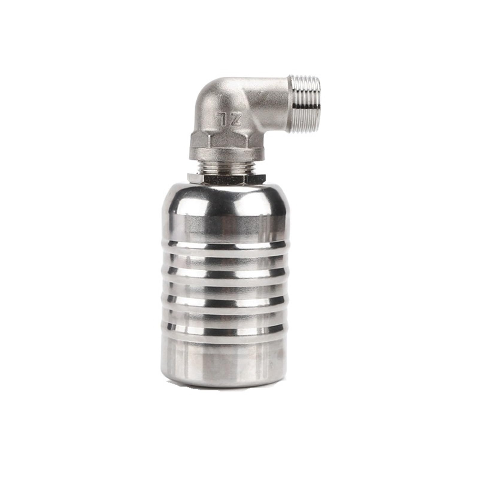 Lxlaeoang Side Water Inlet Stainless Steel Float Valve Stainless Steel 1/2 Floating Ball Valve Automatic Water Level Control Float Tank Tower Shutoff(Side Water Inlet)
