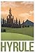 (24x36) Hyrule Retro Travel Poster