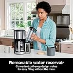 Ninja 12-Cup Programmable Coffee Brewer, 2 Brew Styles, Adjustable Warm Plate, 60oz Water Reservoir, Delay Brew - Black/Stainless Steel - Image 3