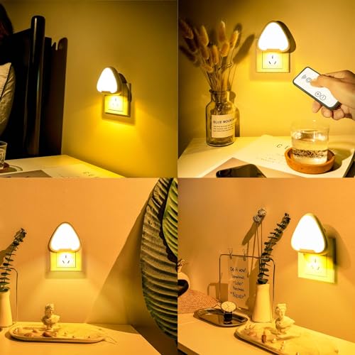 Xiyiasun Led Night Lights Plug Into Wall With Remote Control Timable,Dimmable Night Light,Mini Wall Mounted Night Light For Bedroom thumb #5