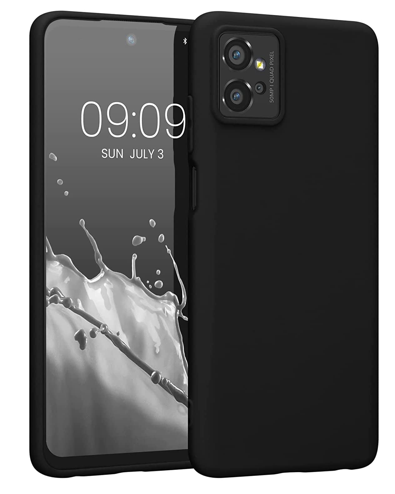 FitSmart Shockproof Silicon Flexible Back Cover for Motorola Moto G32 (6.5") - Black (B0BFJ1H8H5) Amazon Price History, Amazon Price Tracker
