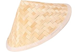 1PC Bamboo Hat Vietnamese Hat Mens Panama Straw Hat