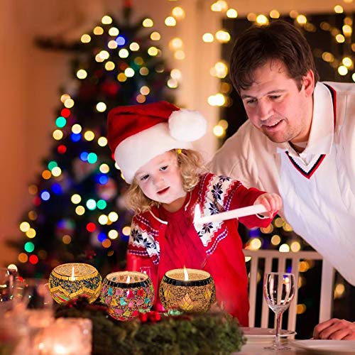 Iiq Glass Votive Candle Holders, Tealight Candle Holder, Candle Holders For Table, Handmade Stained Glass Beauties For Home Decor/Party Decorations #TOP7