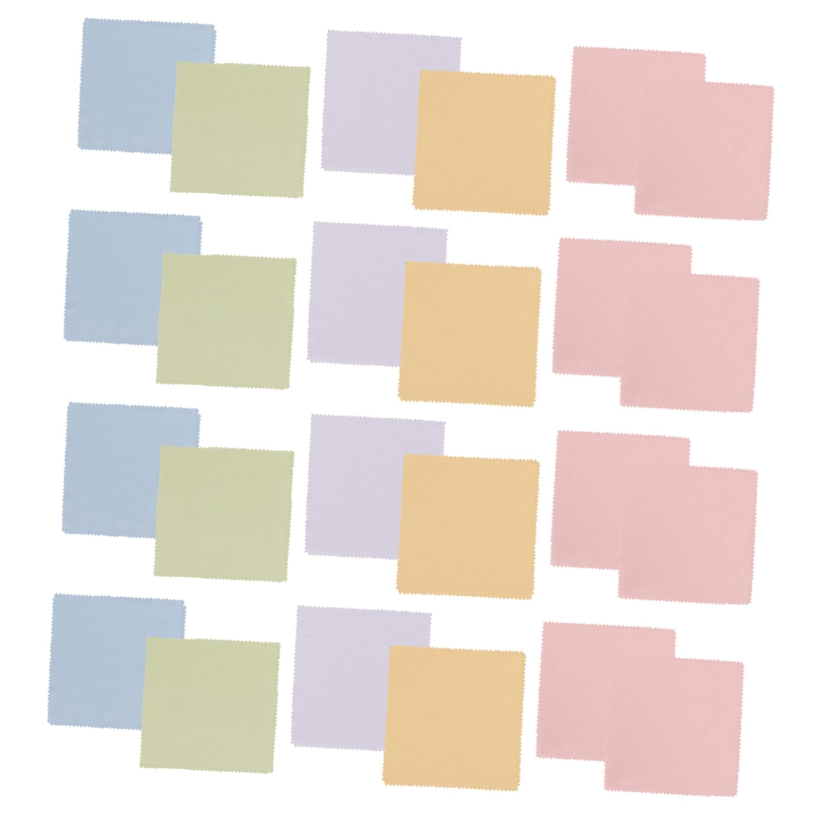 FRCOLOR 150pezzi Panni Pulisci Occhiali Microfibra Colorati Per Pulizia Di Lenti Schermi e Fotocamere Leggeri e Portatili Perfetti Per Borse e Custodie Occhiali