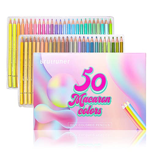 unicorn　アーティスト色鉛筆　50色セット(パステルトーン) unicorn アーティスト色鉛筆 50色セット(パステルトーン