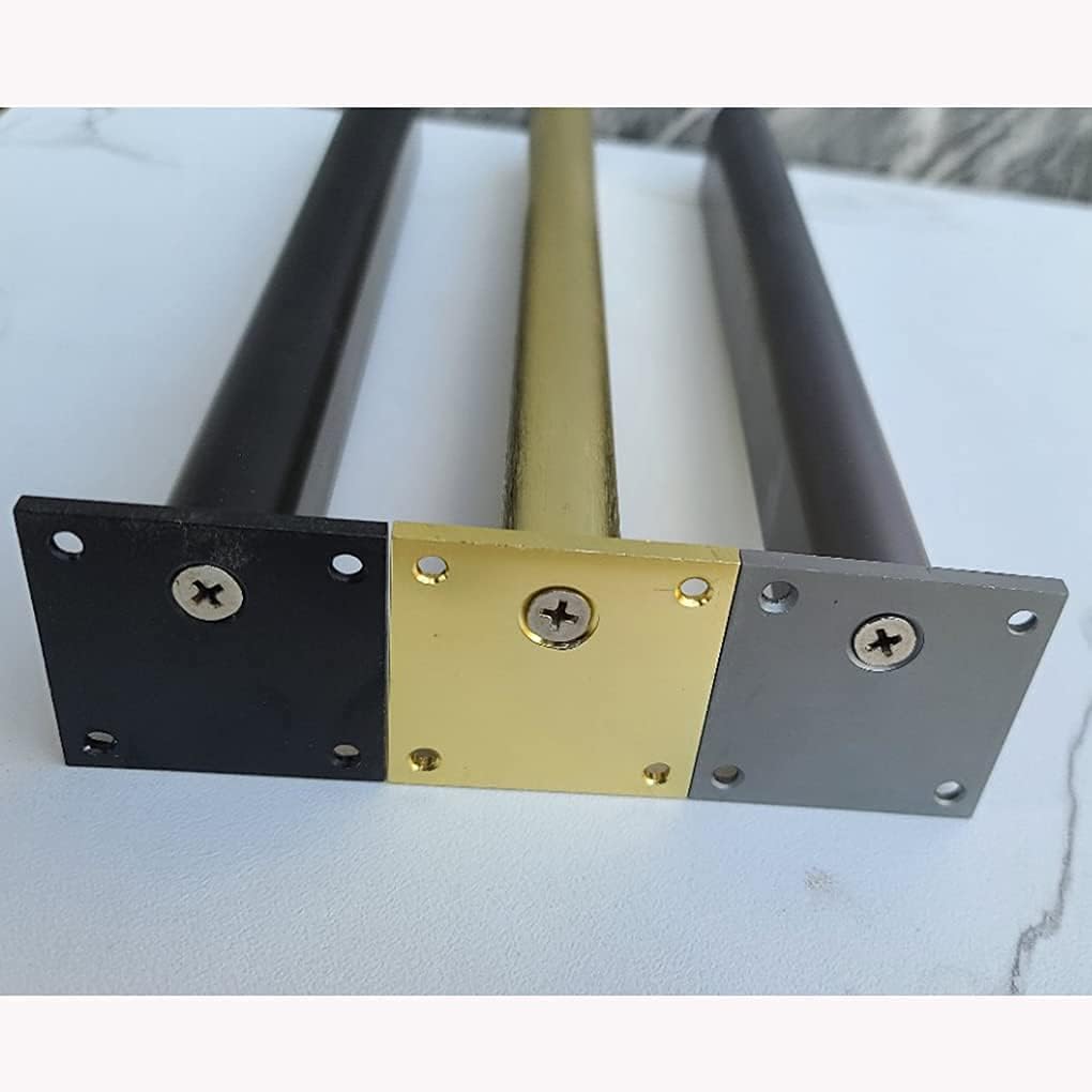 4pcs Furniture Legs Metal Bathroom Cabinet Feet Table Legs Furniture Feet Aluminum Alloy Feet Replacement Furniture Risers Legs Couch Legs Desk Legs(black15cm)