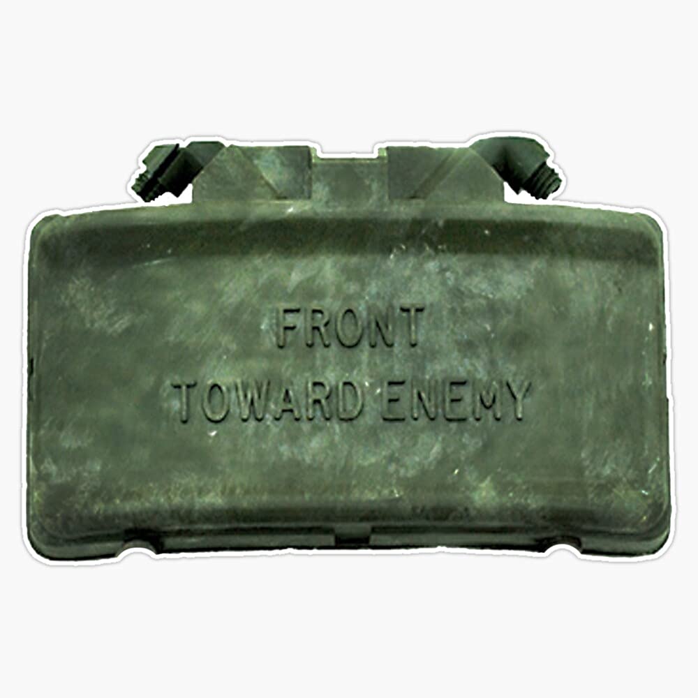 HOF TradingFront Toward Enemy Vinyl Sticker Waterproof Decal Laptop Wall Window Bumper Sticker 5"